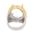 Beautiful and fashionable mans indonesia stainless steel ring, turkish stone ring designs for men